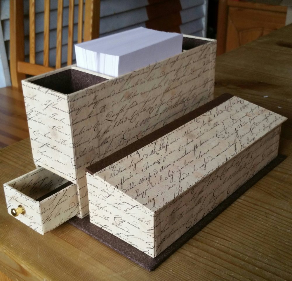 Auf dem Schreibtisch